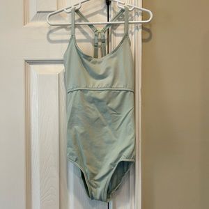 Eurotard women’s XS mint green ballet leotard with strappy back